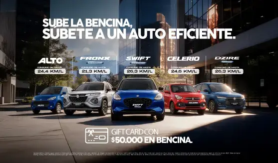 Ante nueva alza en los precios de los combustibles, Suzuki refuerza su foco histórico en eficiencia 