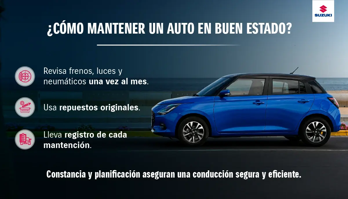 ¿Cómo mantener un auto en buen estado?