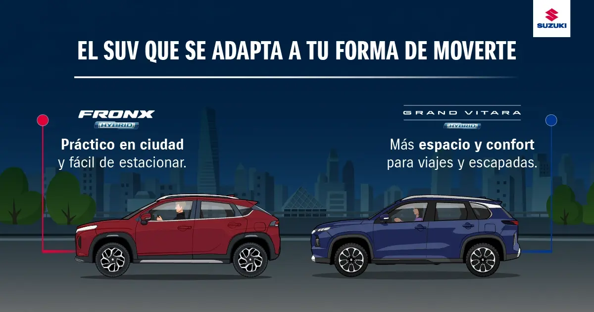 Comprar auto SUV para tu estilo de vida.